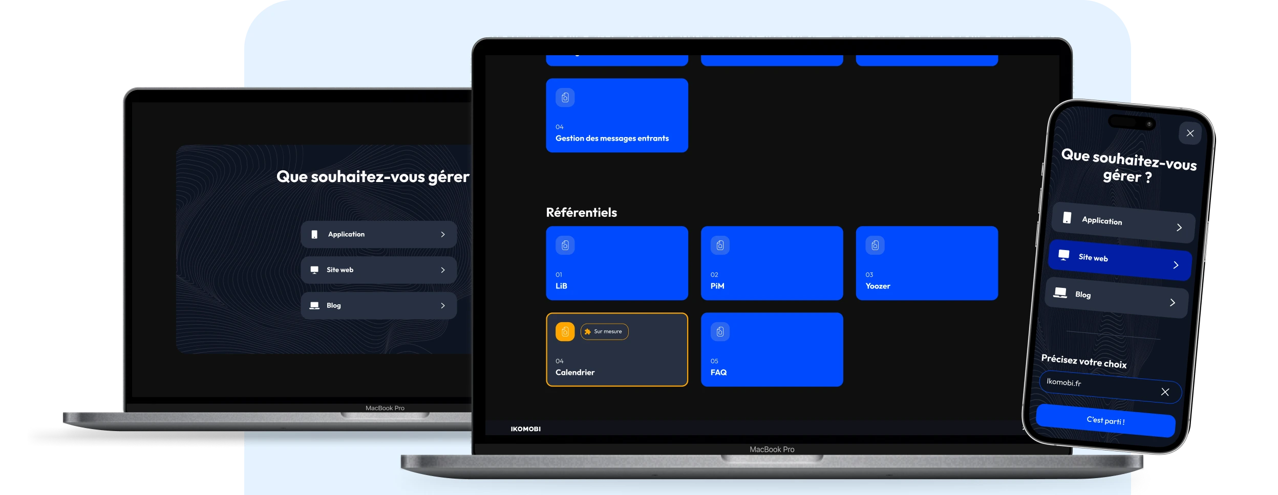 Visualisation du multi-fronts depuis le panel Stargate